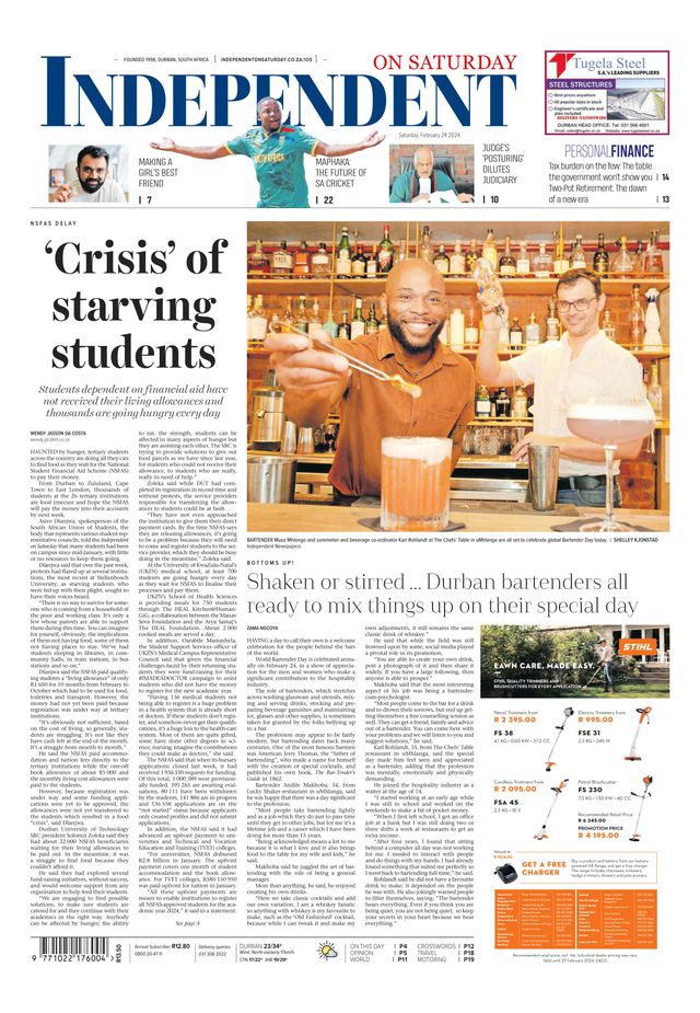 Independent on Saturday
