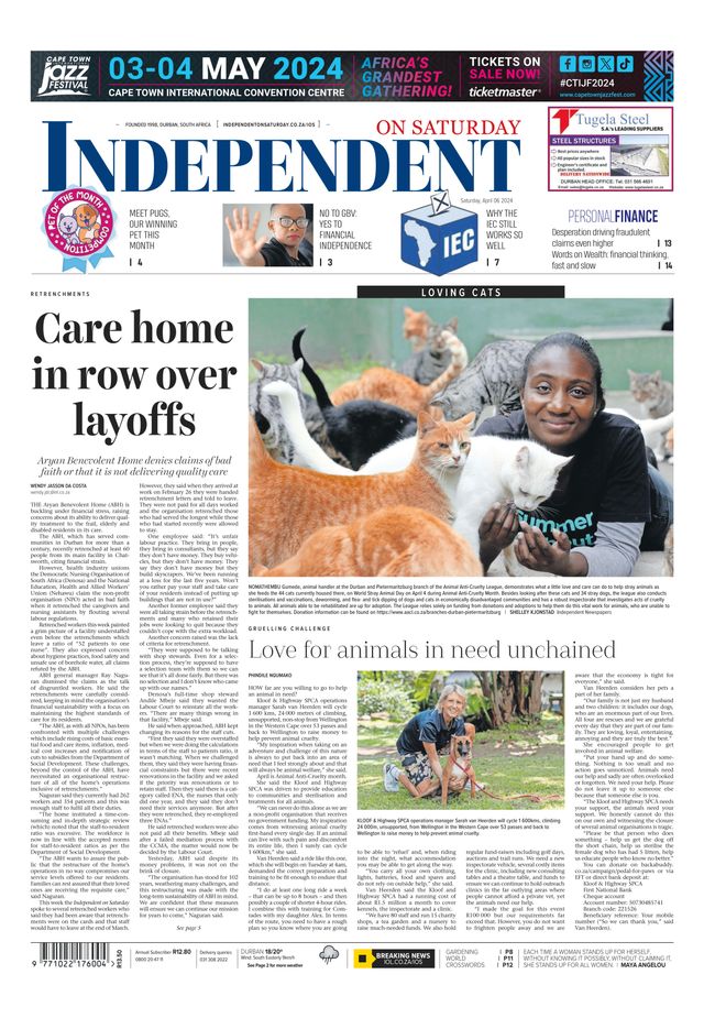 Independent on Saturday