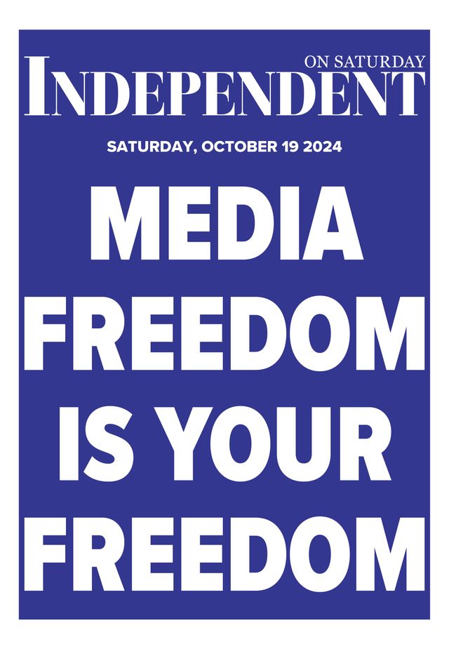 Independent on Saturday
