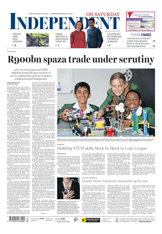Independent on Saturday