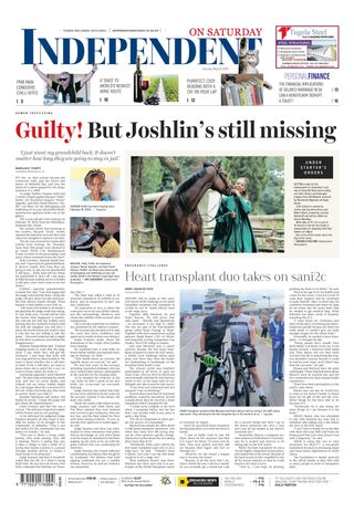 Independent on Saturday