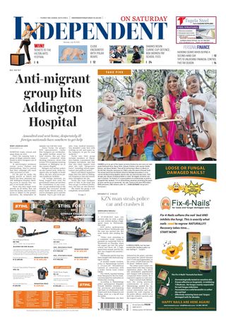 Independent on Saturday