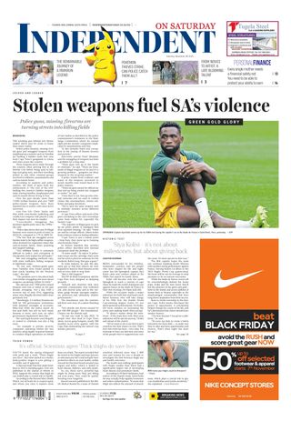 Independent on Saturday