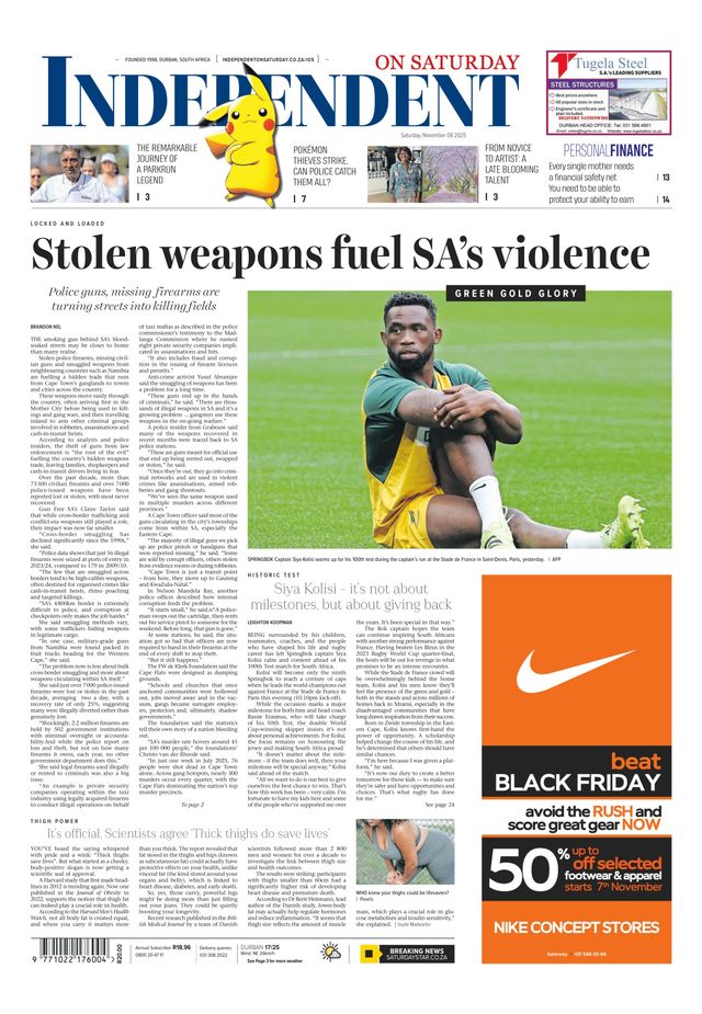 Independent on Saturday