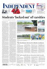 Independent on Saturday