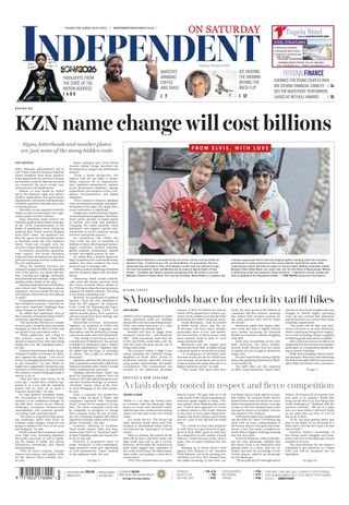 Independent on Saturday