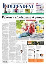 Independent on Saturday