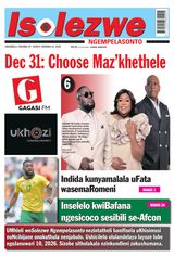 Isolezwe ngoMqibelo