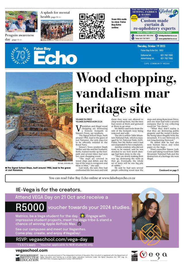 False Bay Echo