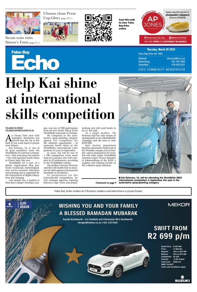 False Bay Echo