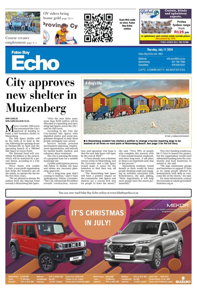 False Bay Echo