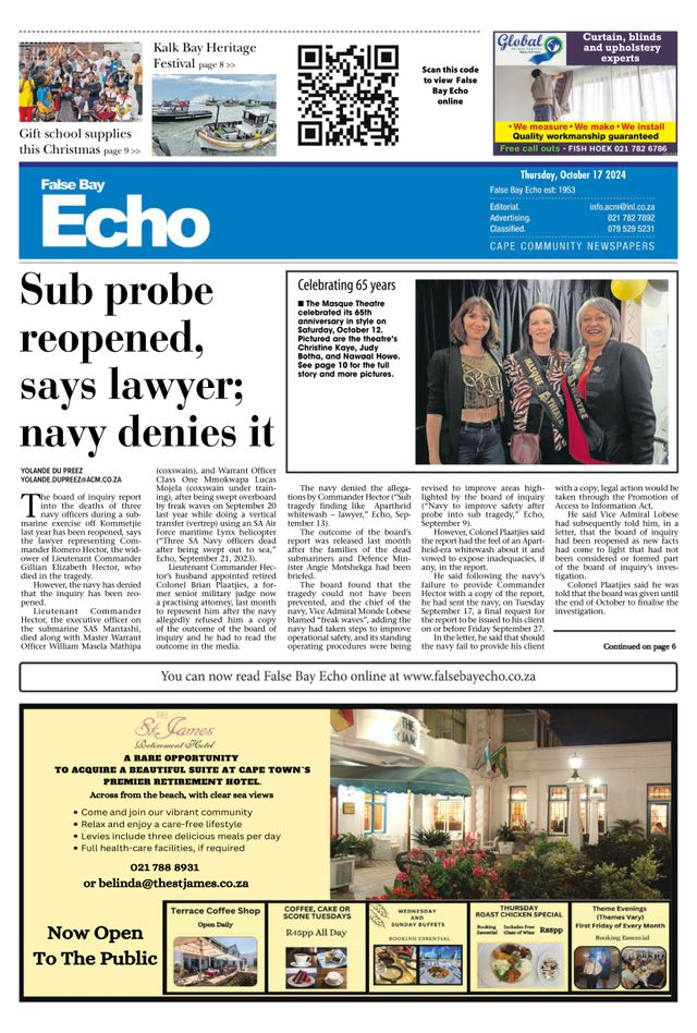 False Bay Echo
