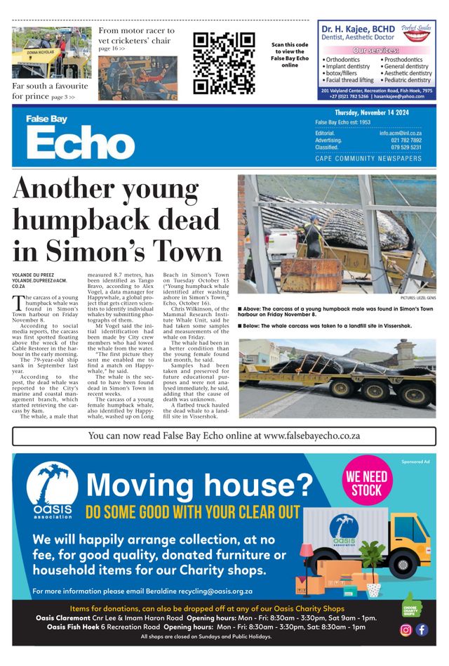 False Bay Echo