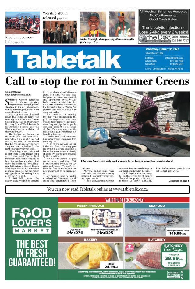 Tabletalk