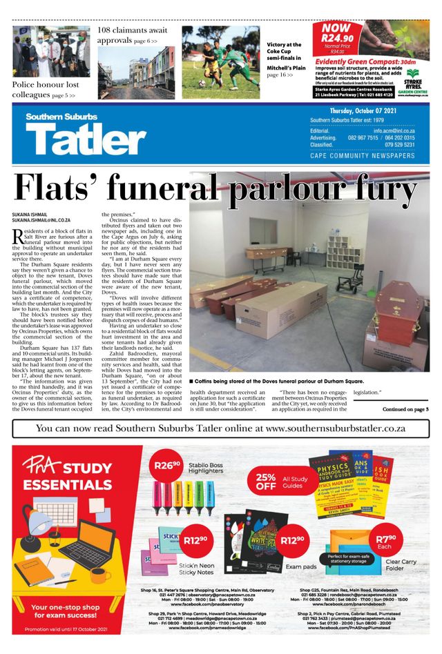 Southern Suburbs Tatler
