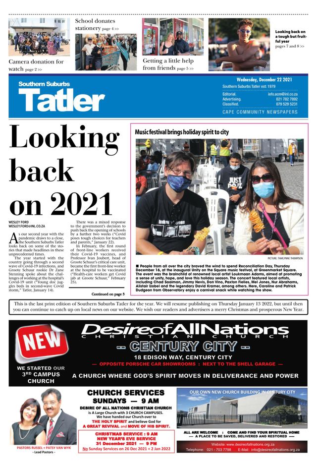 Southern Suburbs Tatler