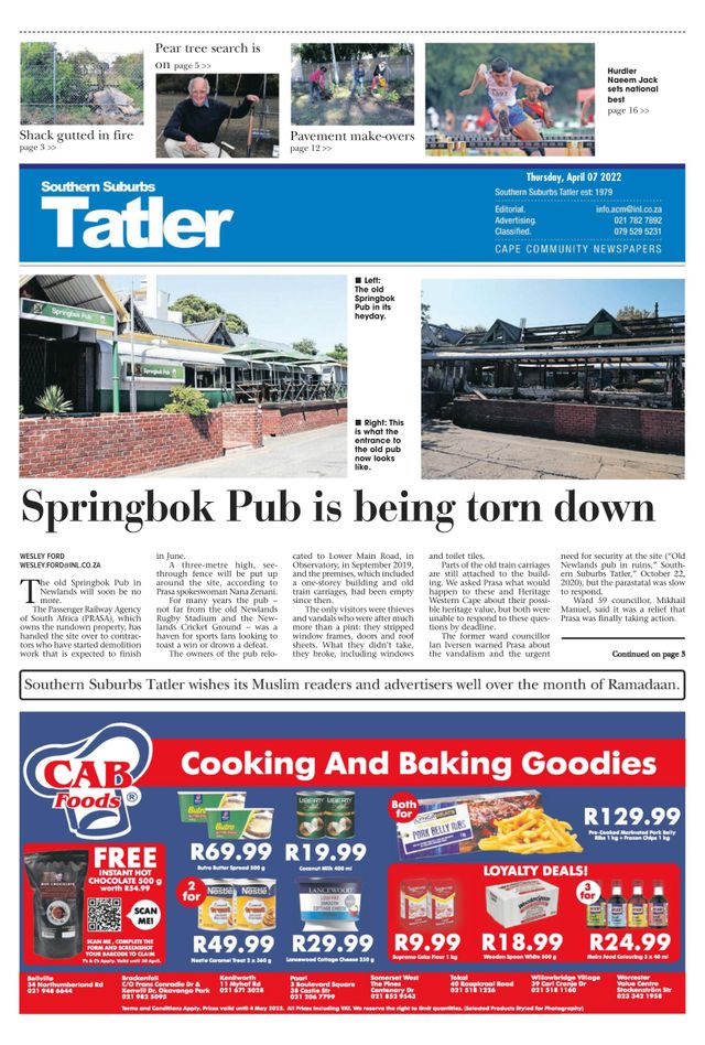 Southern Suburbs Tatler