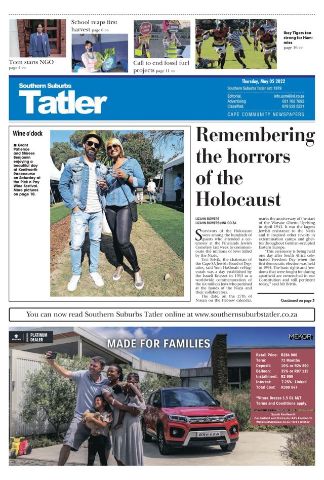 Southern Suburbs Tatler