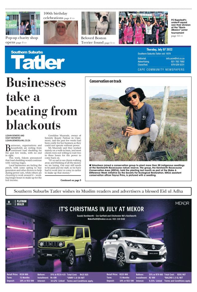 Southern Suburbs Tatler