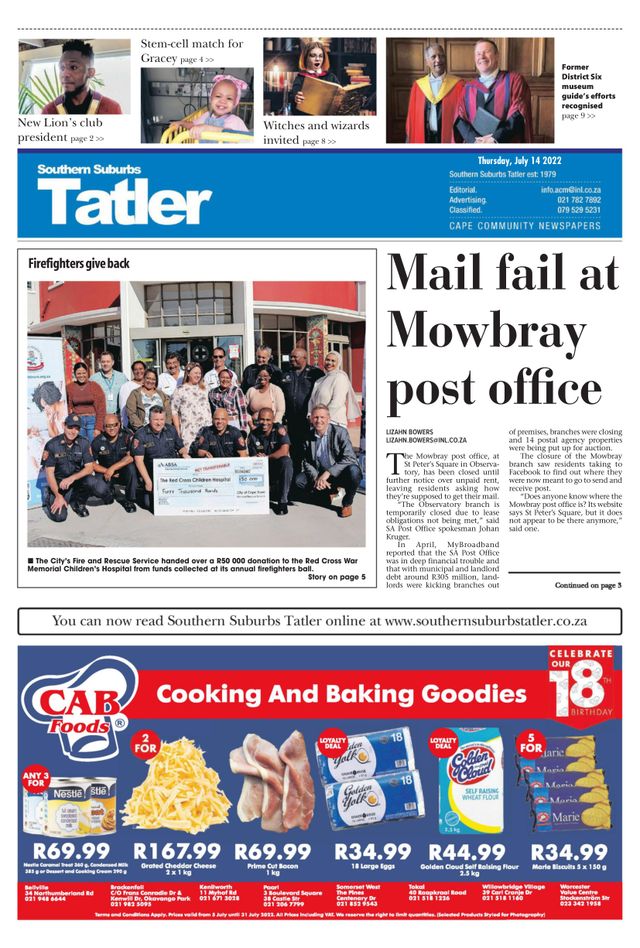 Southern Suburbs Tatler
