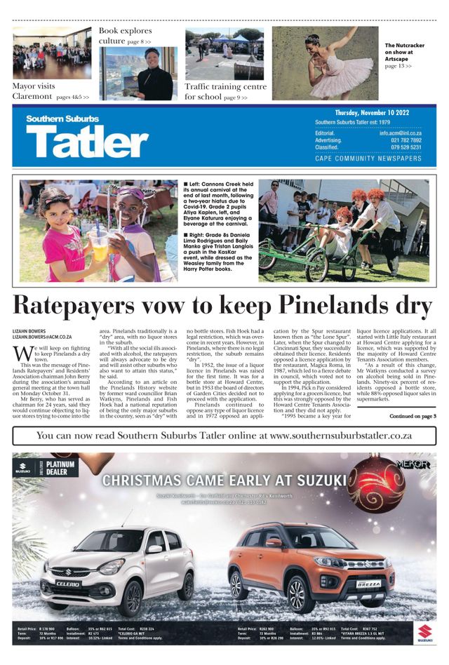 Southern Suburbs Tatler