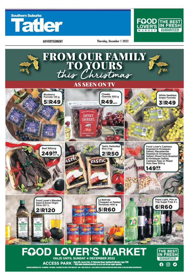 Southern Suburbs Tatler