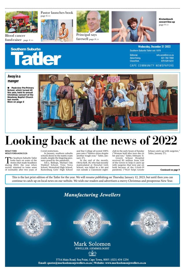 Southern Suburbs Tatler