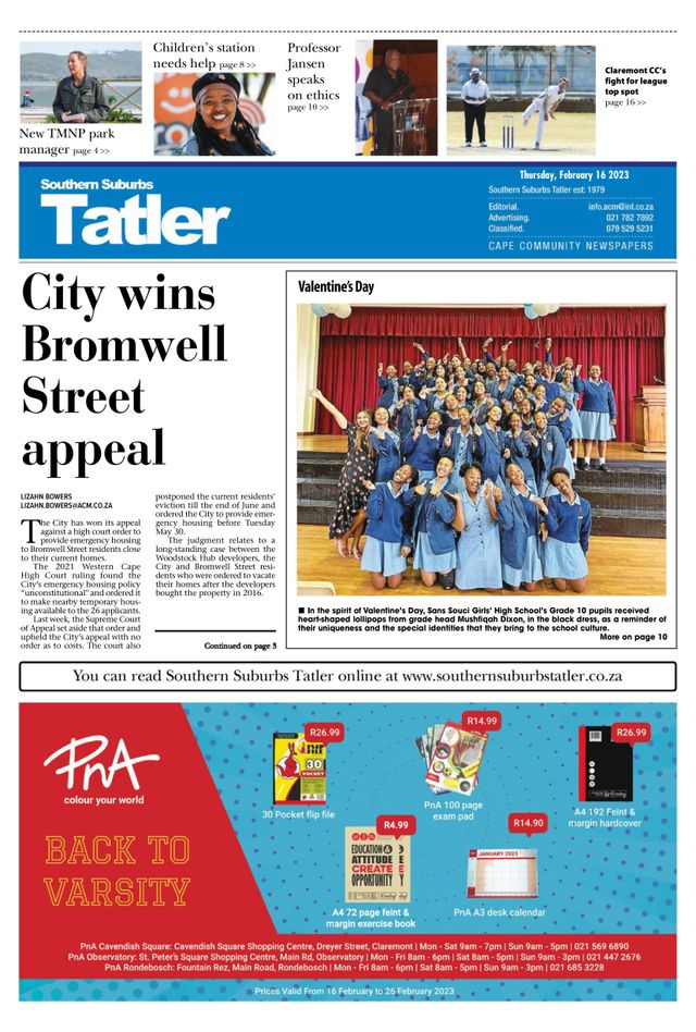Southern Suburbs Tatler