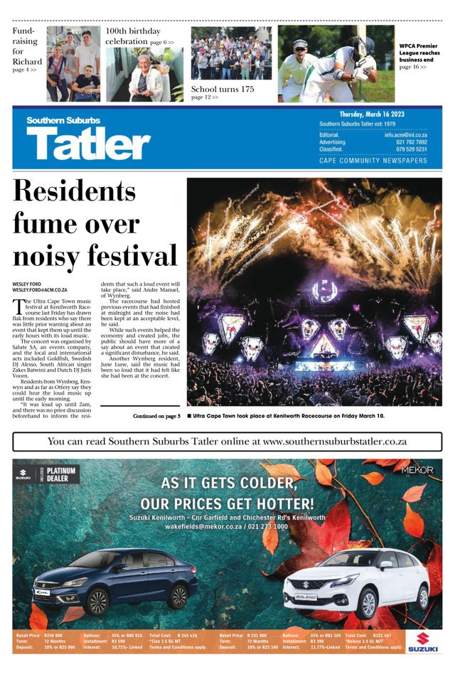 Southern Suburbs Tatler