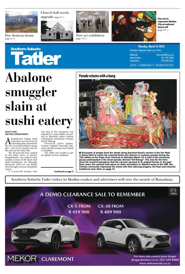 Southern Suburbs Tatler