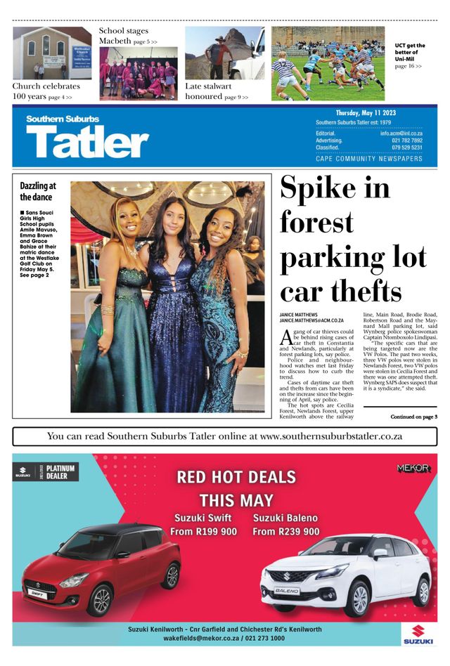 Southern Suburbs Tatler