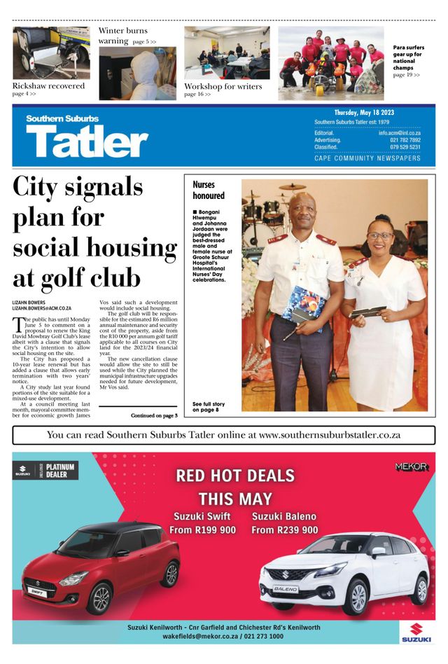 Southern Suburbs Tatler