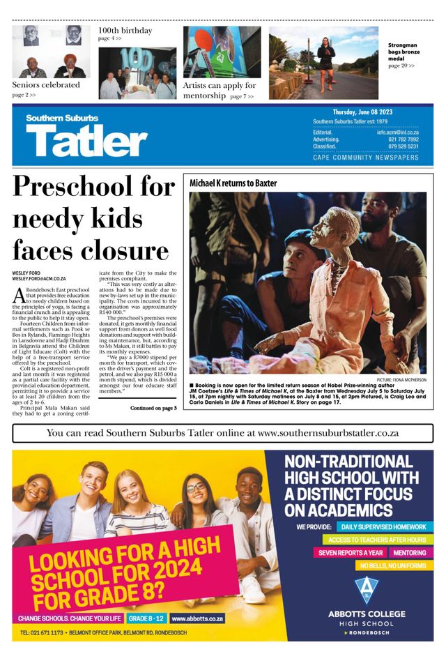 Southern Suburbs Tatler