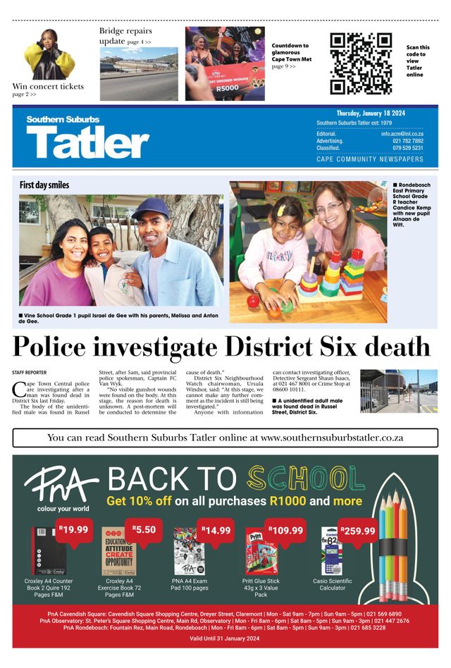 Southern Suburbs Tatler