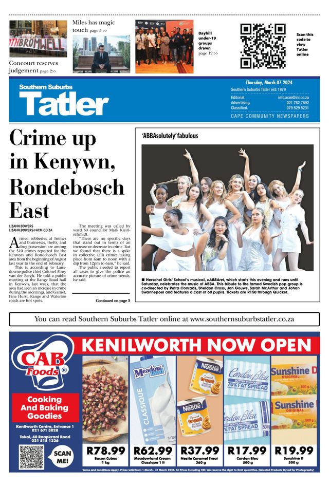Southern Suburbs Tatler