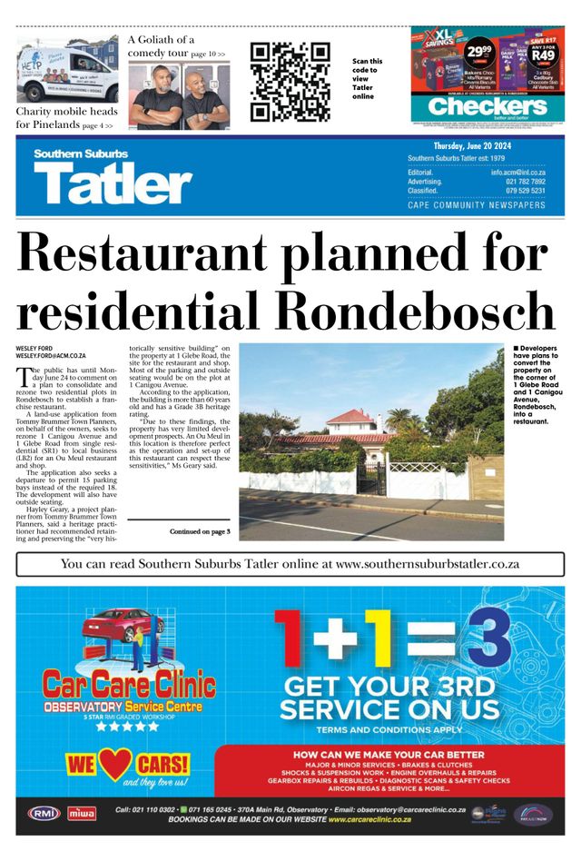 Southern Suburbs Tatler
