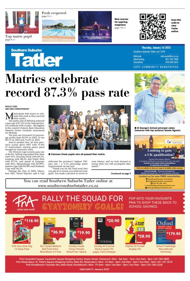 Southern Suburbs Tatler