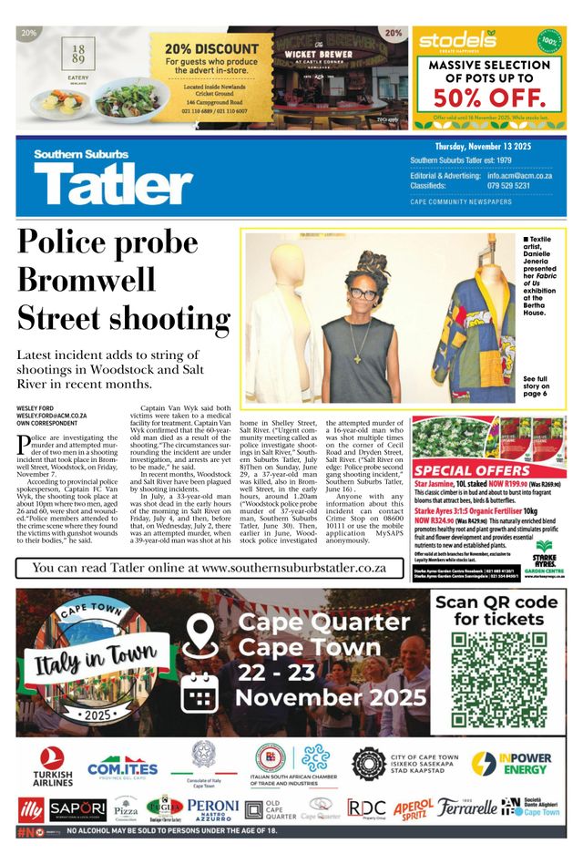 Southern Suburbs Tatler