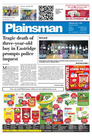 Plainsman  Cover - June 11, 2025 Edition