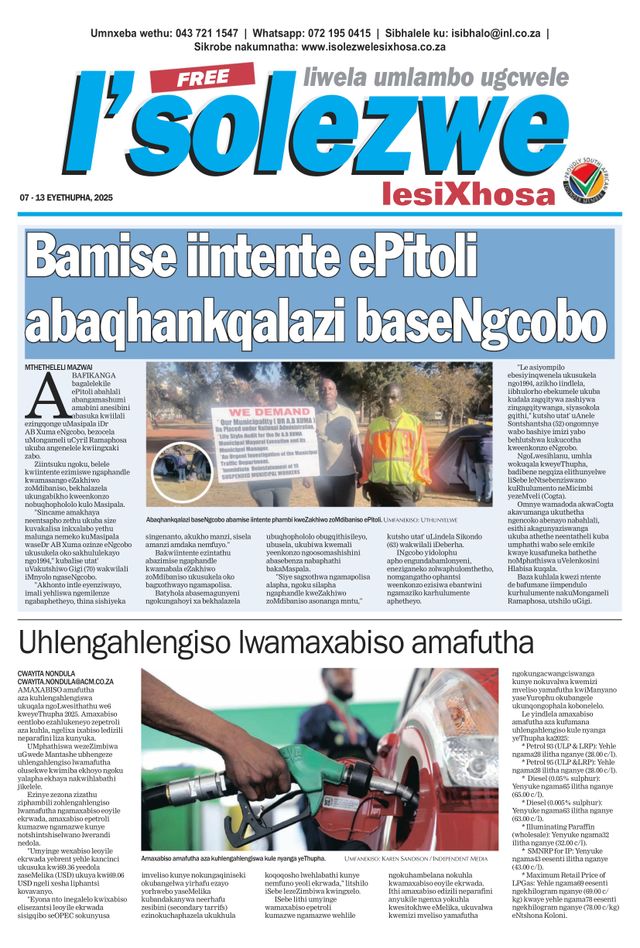 Isolezwe lesiXhosa