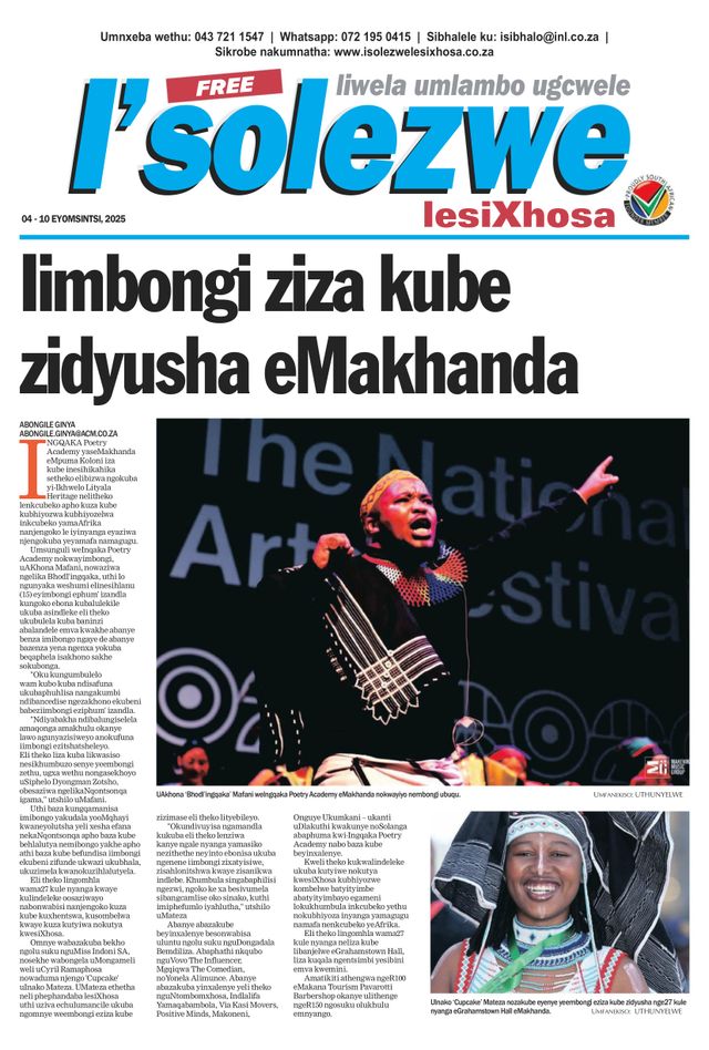 Isolezwe lesiXhosa
