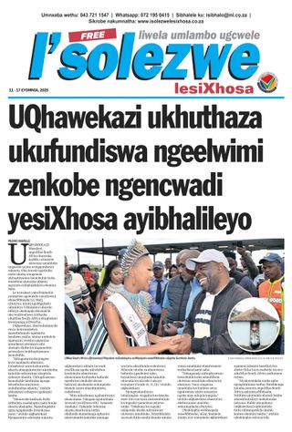 Isolezwe lesiXhosa