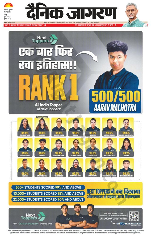 Dainik Jagran Aligarh