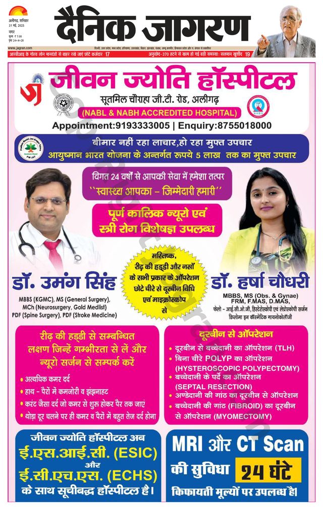 Dainik Jagran Aligarh