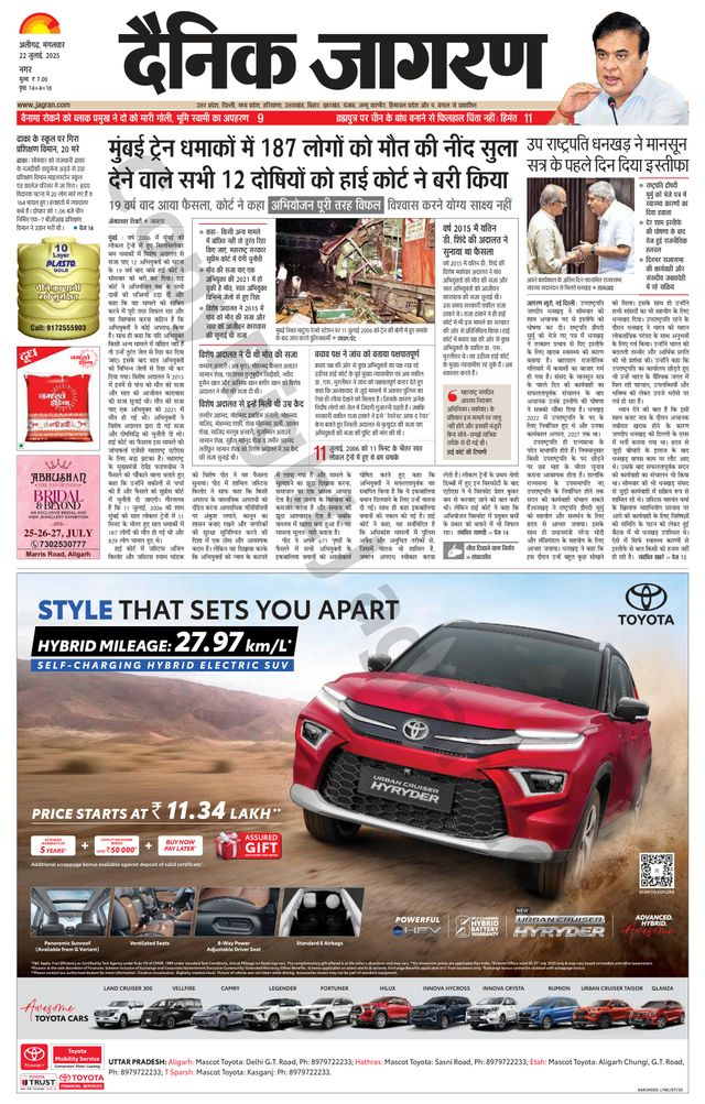 Dainik Jagran Aligarh