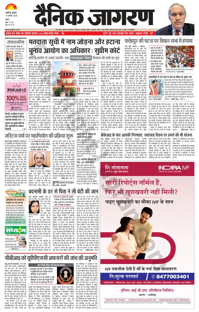 Dainik Jagran Aligarh