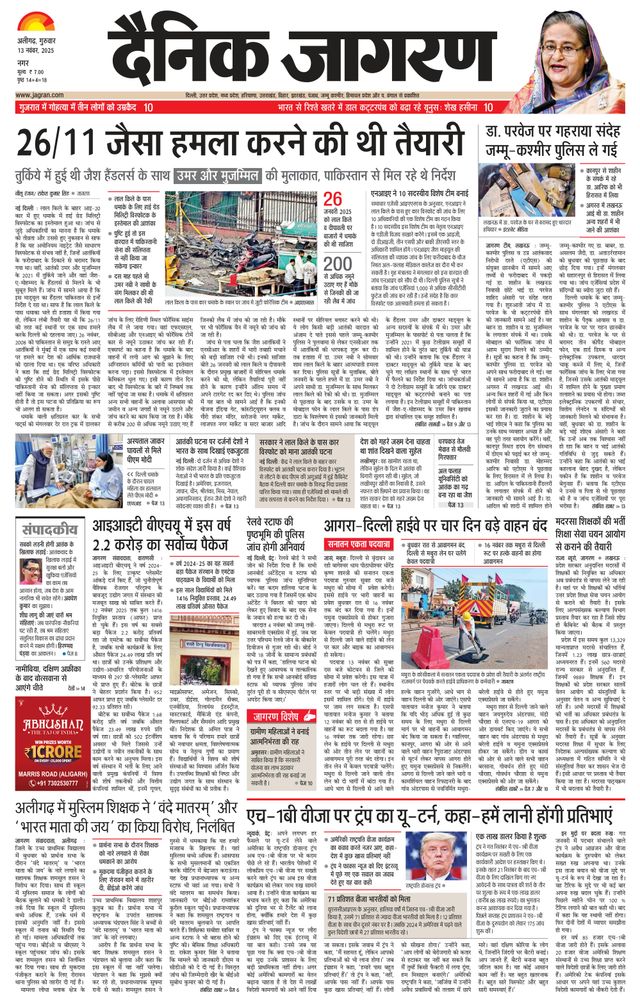 Dainik Jagran Aligarh