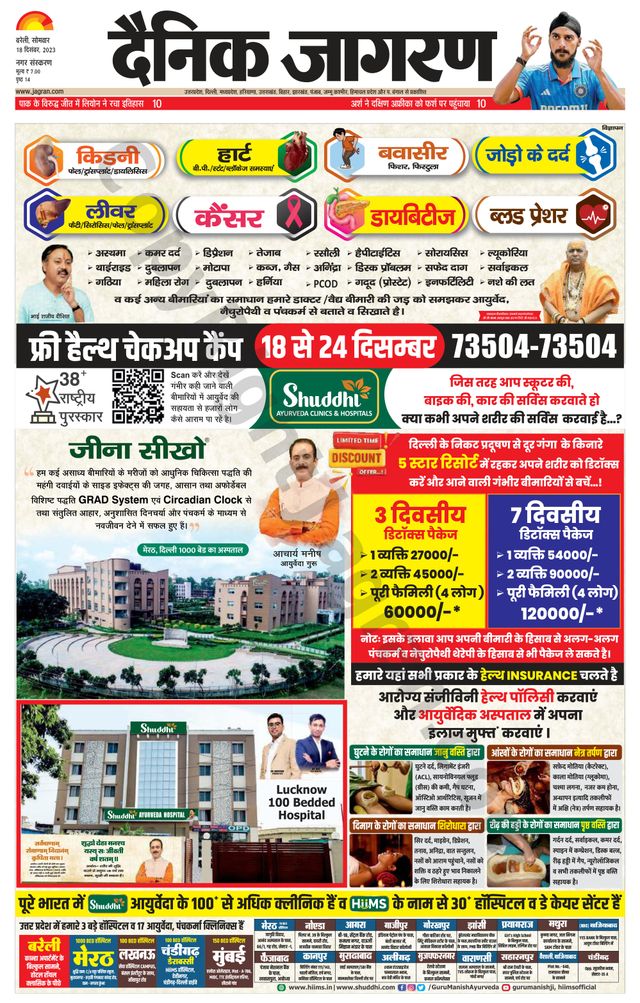 Dainik Jagran Bareilly Nagar