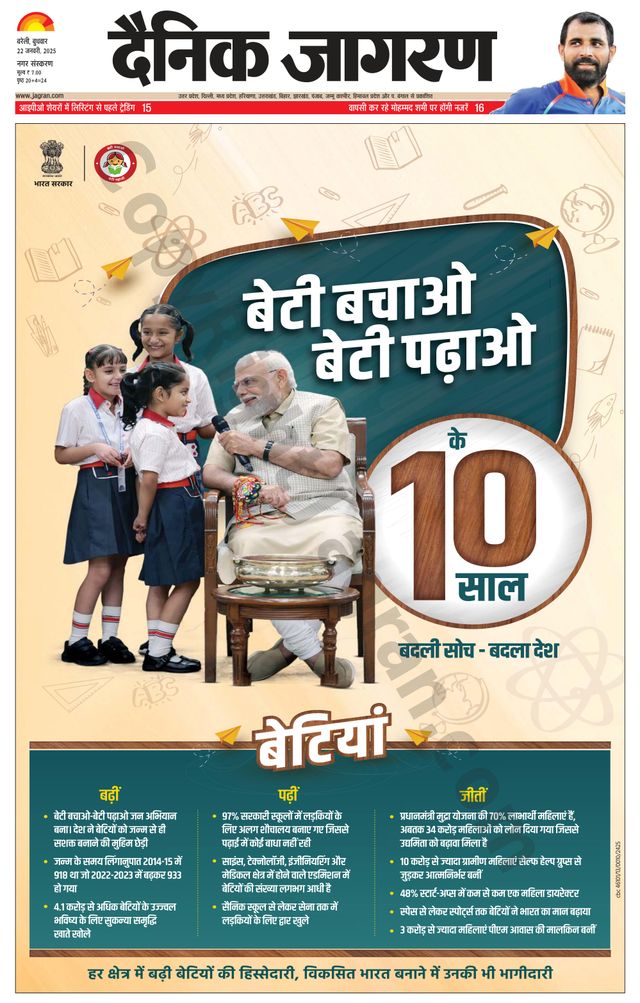 Dainik Jagran Bareilly Nagar