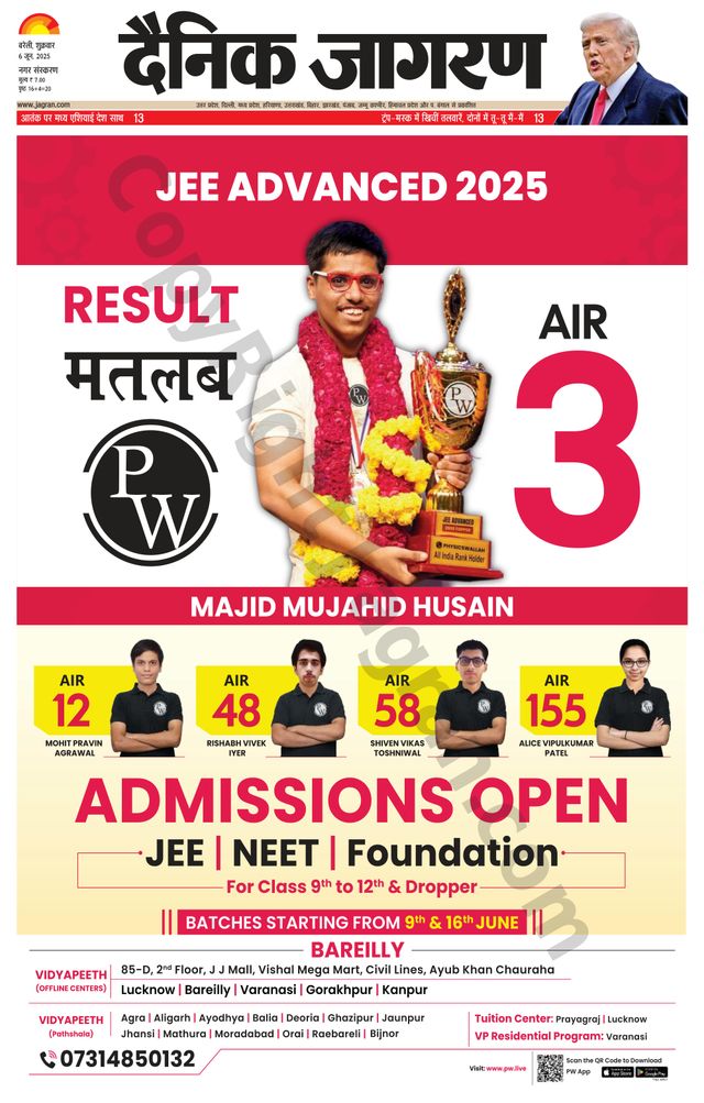 Dainik Jagran Bareilly Nagar